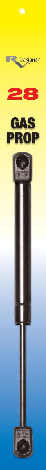 Gas Prop 20 " Extended Length,  100 lbs, Stroke 8", Compressed 12"
